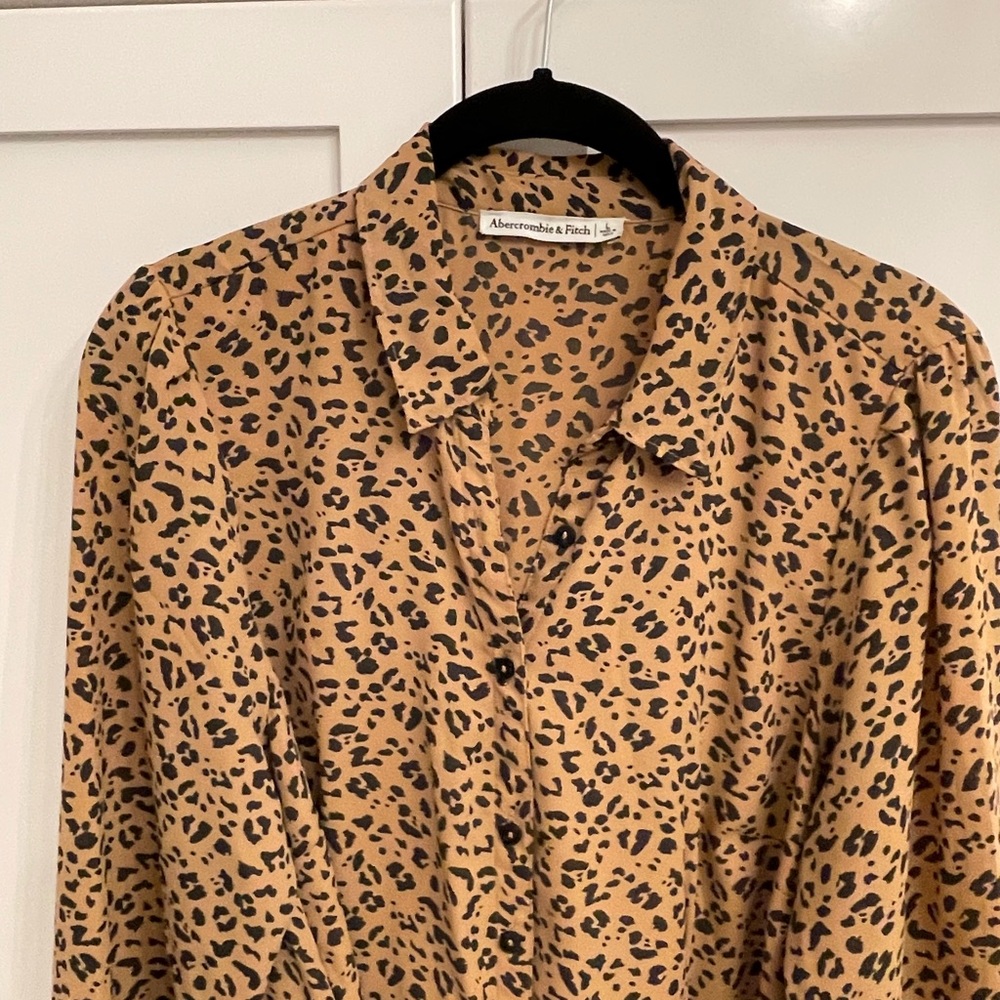 Abercrombie animal print dress. Size Large.